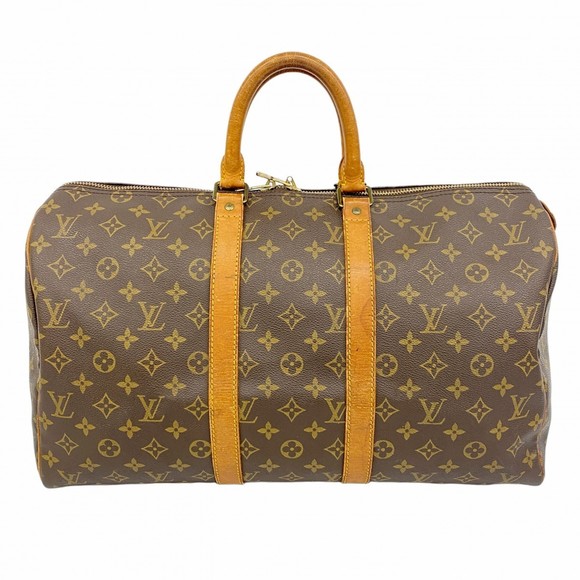 Louis Vuitton Bag Keepall Brown Boston Monogram - Picture 1 of 9